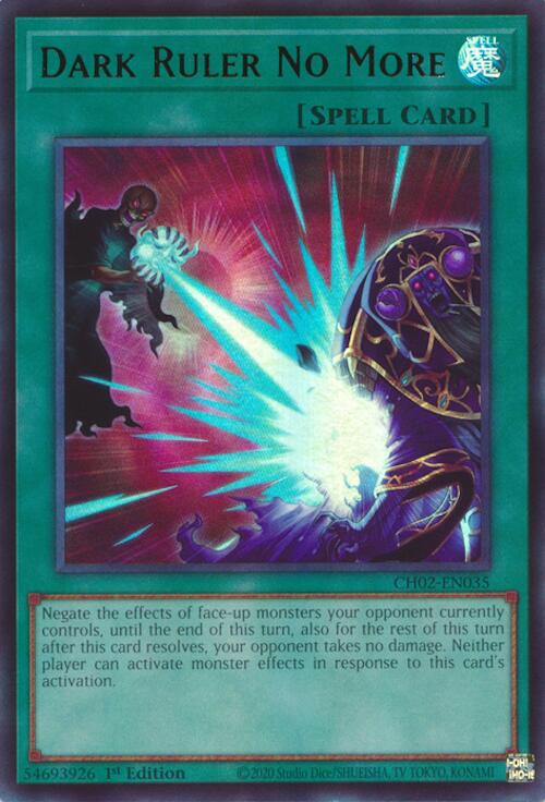 Dark Ruler No More [CH02-EN035] Ultra Rare | Gear Gaming Fayetteville