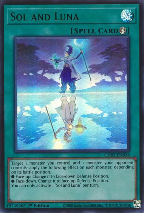 Sol and Luna [CH02-EN036] Ultra Rare | Gear Gaming Fayetteville
