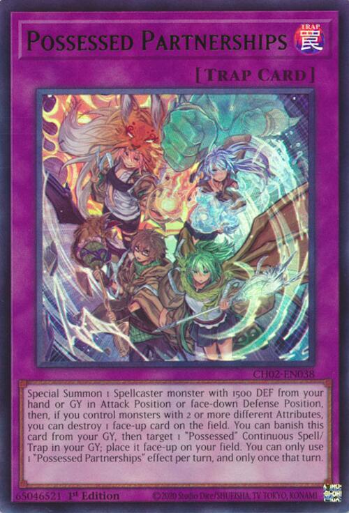 Possessed Partnerships [CH02-EN038] Ultra Rare | Gear Gaming Fayetteville