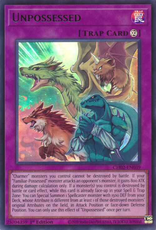 Unpossessed [CH02-EN039] Ultra Rare | Gear Gaming Fayetteville