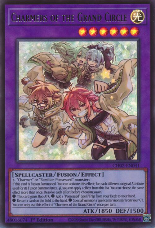 Charmers of the Grand Circle (Ultra Rare) [CH02-EN041] Ultra Rare | Gear Gaming Fayetteville