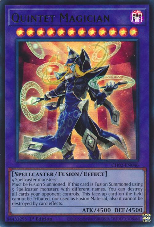 Quintet Magician [CH02-EN046] Ultra Rare | Gear Gaming Fayetteville