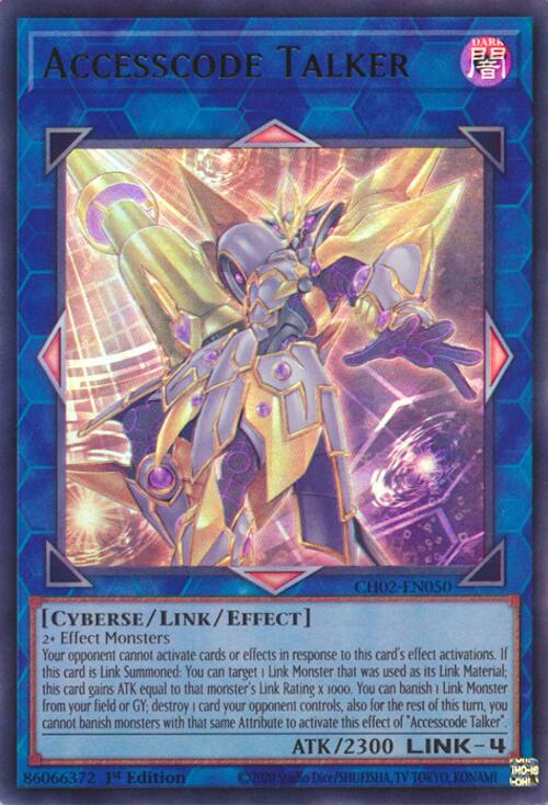 Accesscode Talker [CH02-EN050] Ultra Rare | Gear Gaming Fayetteville