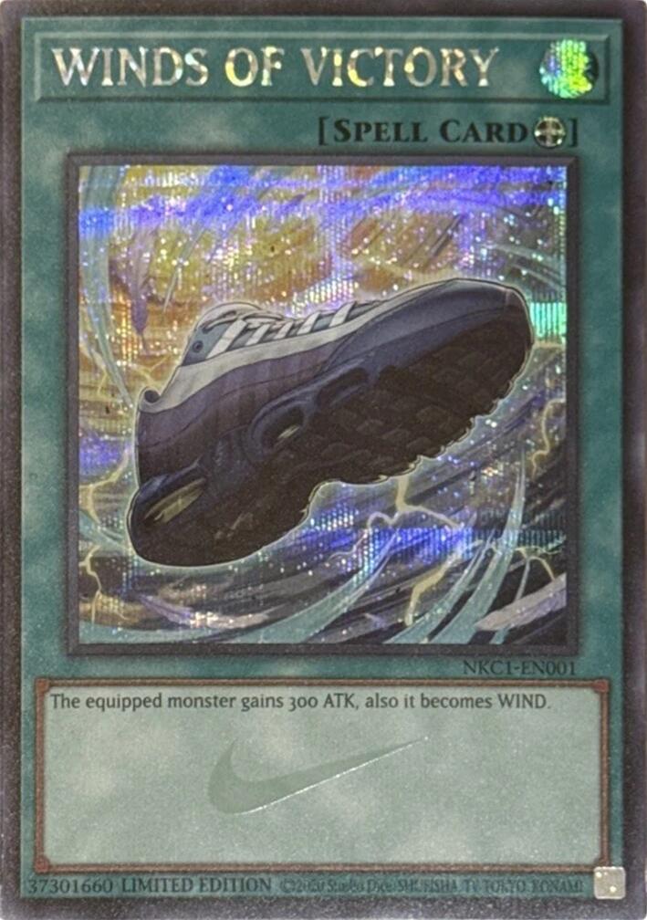 Winds of Victory [NKC1-EN001] Prismatic Secret Rare | Gear Gaming Fayetteville