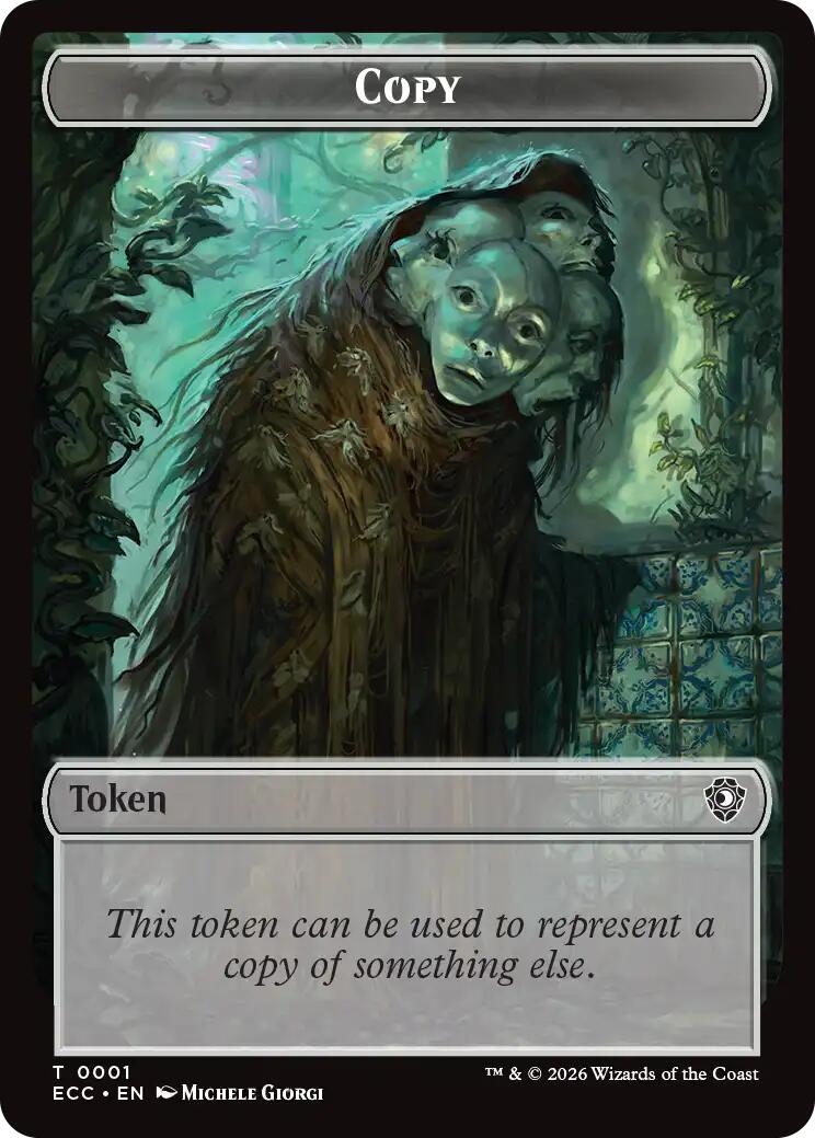 Copy // Elemental (0010) Double-Sided Token [Lorwyn Eclipsed Tokens] | Gear Gaming Fayetteville
