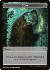 Copy // Plant Double-Sided Token [Lorwyn Eclipsed Tokens] | Gear Gaming Fayetteville