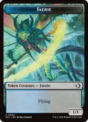 Faerie // Goblin Double-Sided Token [Lorwyn Eclipsed Tokens] | Gear Gaming Fayetteville