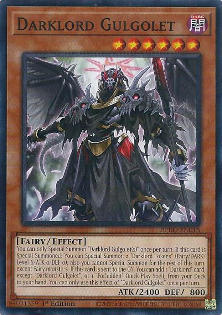 Darklord Gulgolet [BPRO-EN018] Common | Gear Gaming Fayetteville