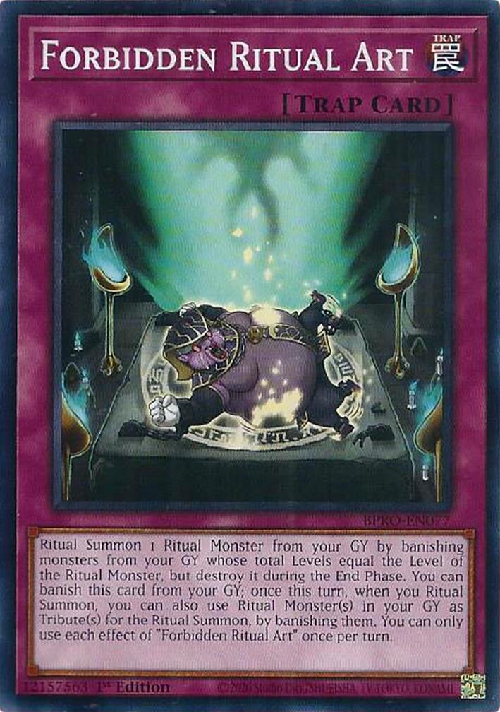 Forbidden Ritual Art [BPRO-EN077] Common | Gear Gaming Fayetteville