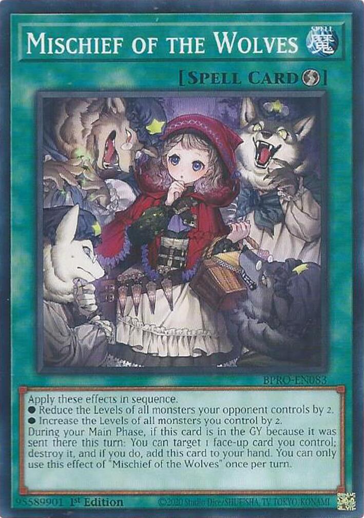 Mischief of the Wolves [BPRO-EN083] Common | Gear Gaming Fayetteville
