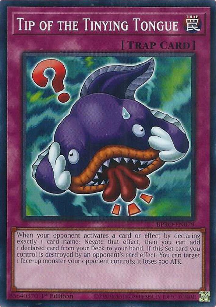 Tip of the Tinying Tongue [BPRO-EN079] Common | Gear Gaming Fayetteville