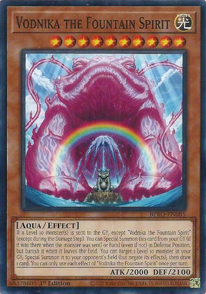 Vodnika the Fountain Spirit [BPRO-EN085] Common | Gear Gaming Fayetteville