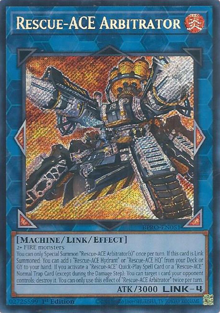 Rescue-ACE Arbitrator [BPRO-EN051] Secret Rare | Gear Gaming Fayetteville