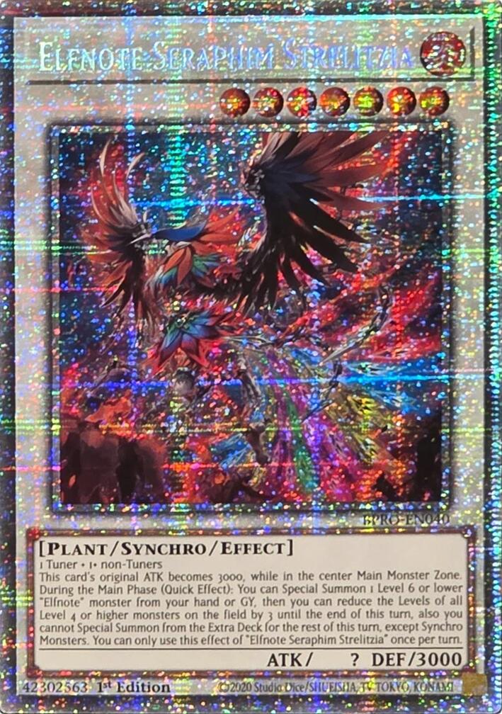 Elfnote Seraphim Strelitzia (Starlight Rare) [BPRO-EN040] Starlight Rare | Gear Gaming Fayetteville