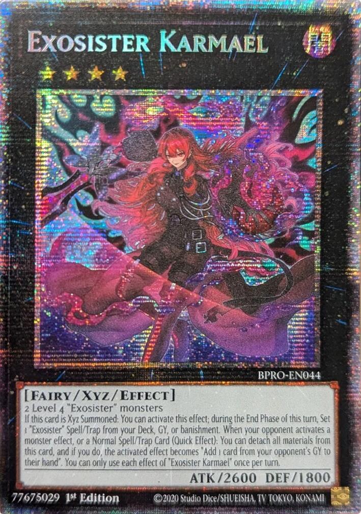 Exosister Karmael (Starlight Rare) [BPRO-EN044] Starlight Rare | Gear Gaming Fayetteville