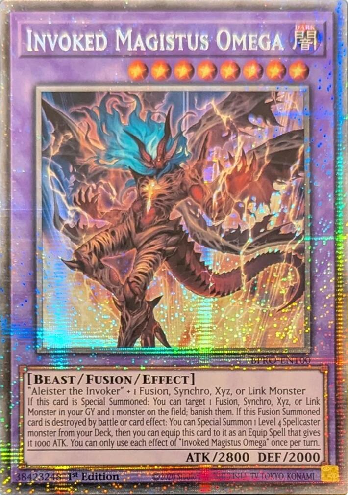 Invoked Magistus Omega (Starlight Rare) [BPRO-EN100] Starlight Rare | Gear Gaming Fayetteville