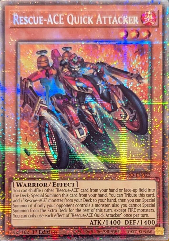 Rescue-ACE Quick Attacker (Starlight Rare) [BPRO-EN023] Starlight Rare | Gear Gaming Fayetteville