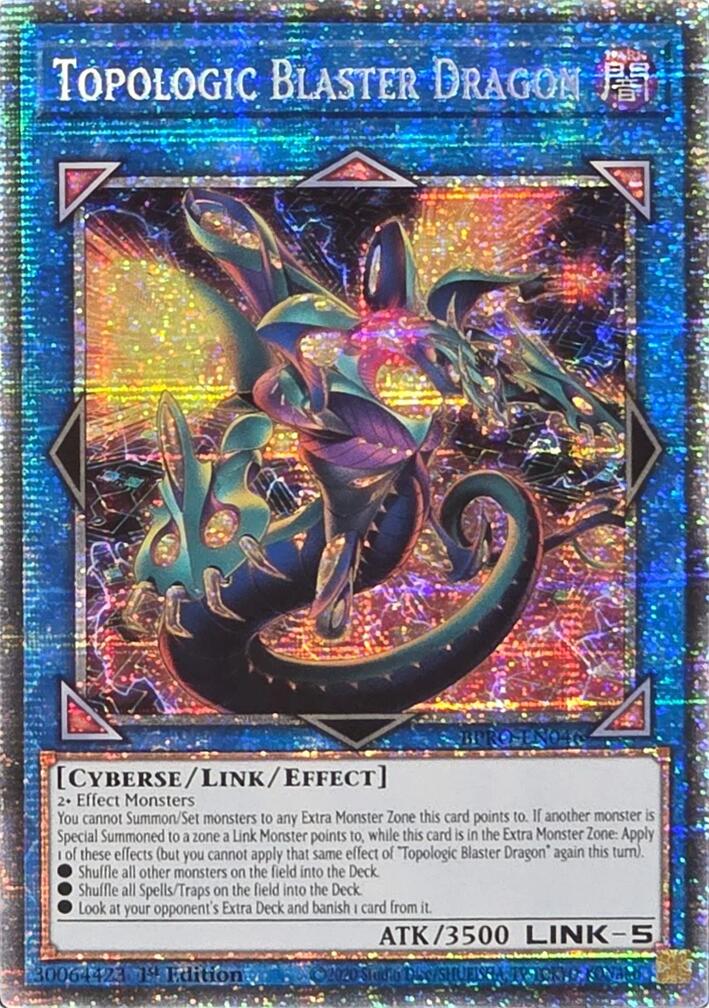 Topologic Blaster Dragon (Starlight Rare) [BPRO-EN046] Starlight Rare | Gear Gaming Fayetteville