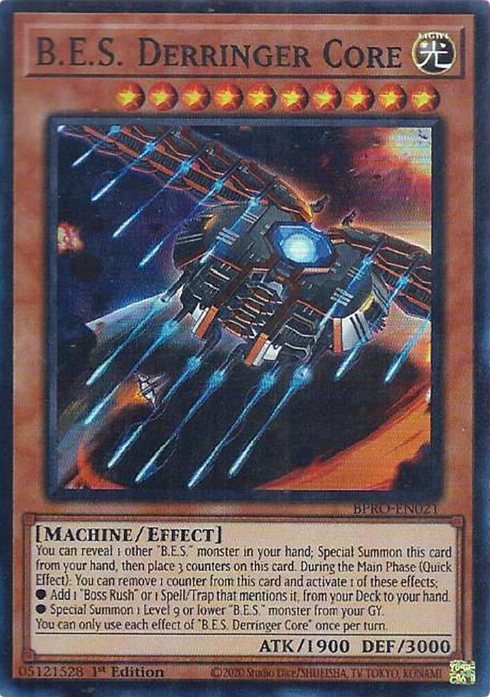 B.E.S. Derringer Core [BPRO-EN021] Super Rare | Gear Gaming Fayetteville