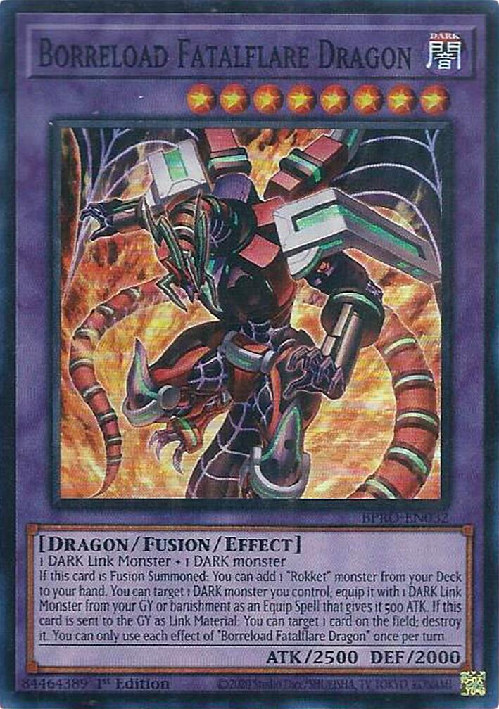 Borreload Fatalflare Dragon [BPRO-EN032] Super Rare | Gear Gaming Fayetteville