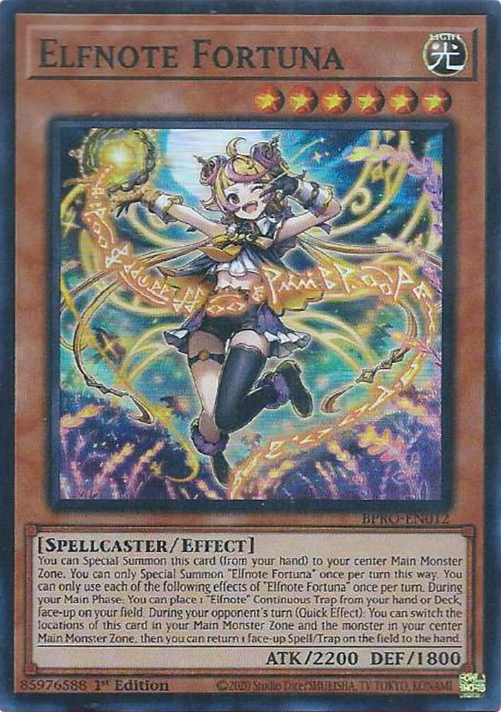 Elfnote Fortuna [BPRO-EN012] Super Rare | Gear Gaming Fayetteville