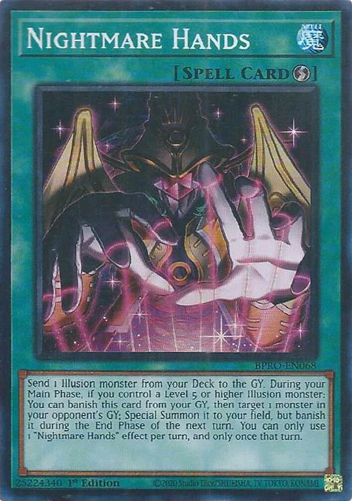 Nightmare Hands [BPRO-EN068] Super Rare | Gear Gaming Fayetteville