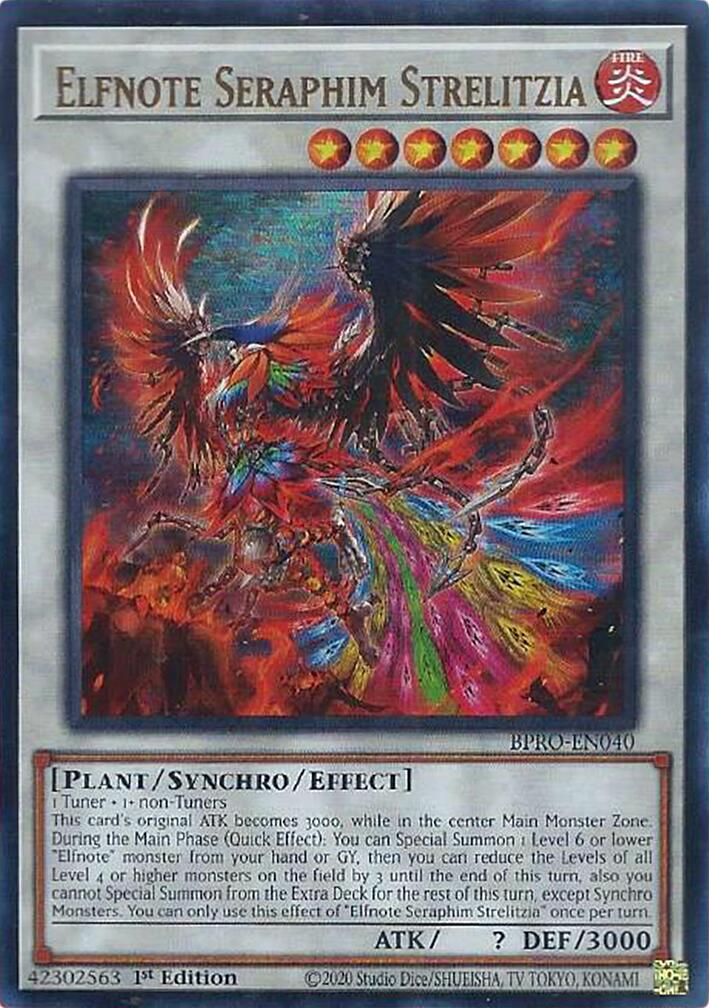 Elfnote Seraphim Strelitzia [BPRO-EN040] Ultra Rare | Gear Gaming Fayetteville