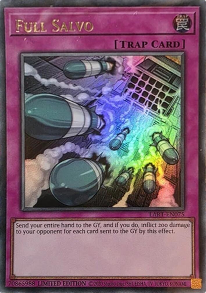 Full Salvo [LART-EN075] Ultra Rare | Gear Gaming Fayetteville