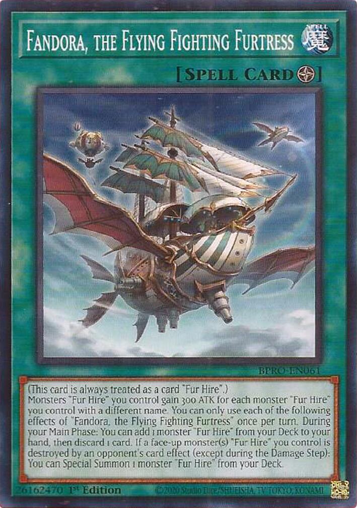 Fandora, the Flying Fighting Furtress [BPRO-EN061] Common | Gear Gaming Fayetteville