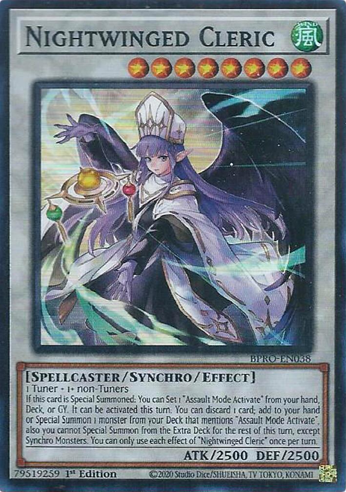 Nightwinged Cleric [BPRO-EN038] Common | Gear Gaming Fayetteville