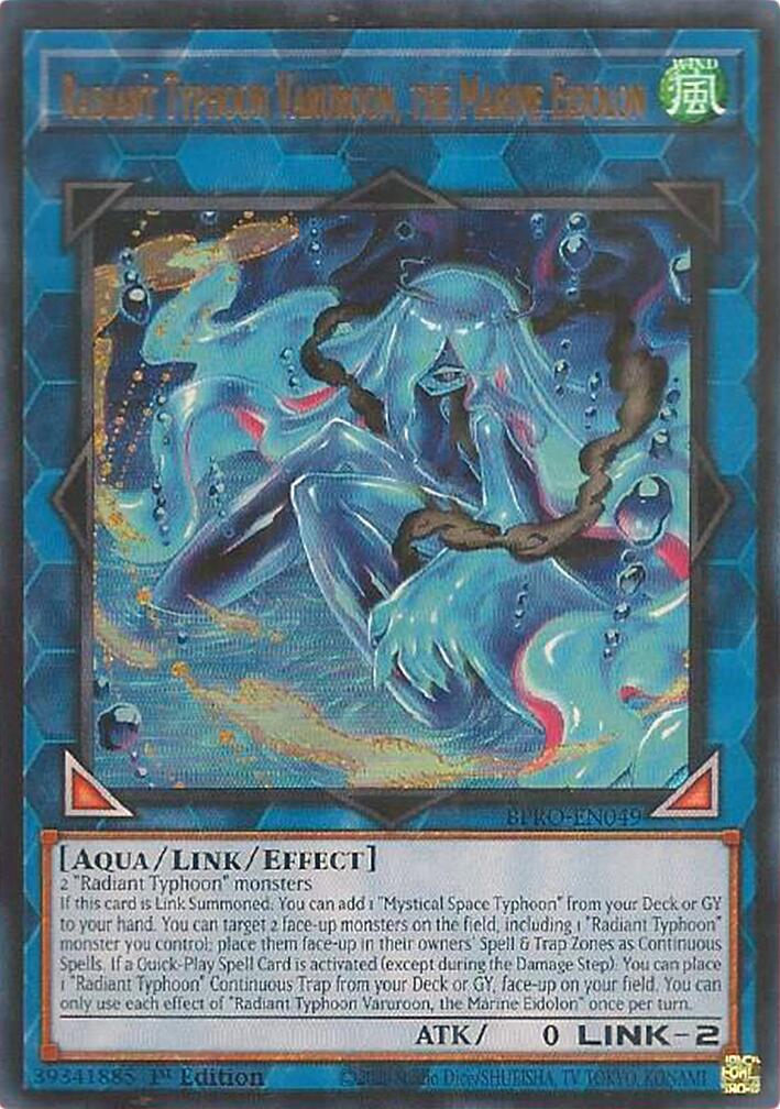 Radiant Typhoon Varuroon, the Marine Eidolon [BPRO-EN049] Ultra Rare | Gear Gaming Fayetteville