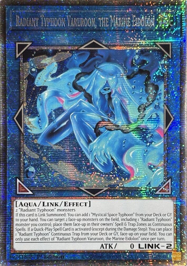 Radiant Typhoon Varuroon, the Marine Eidolon [BPRO-EN049] Starlight Rare | Gear Gaming Fayetteville