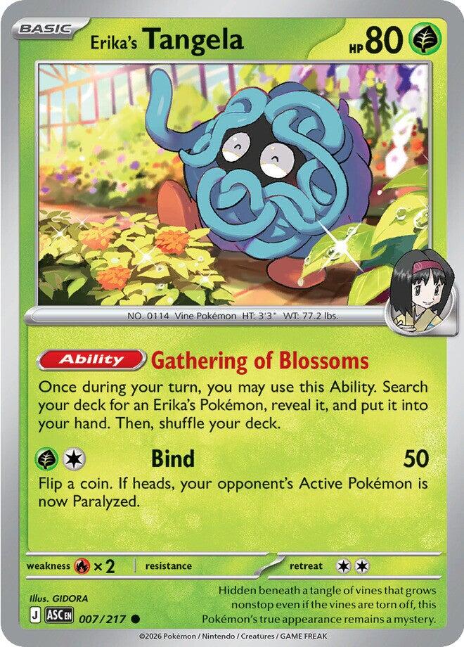 Erika's Tangela (007/217) [Mega Evolution: Ascended Heroes] | Gear Gaming Fayetteville