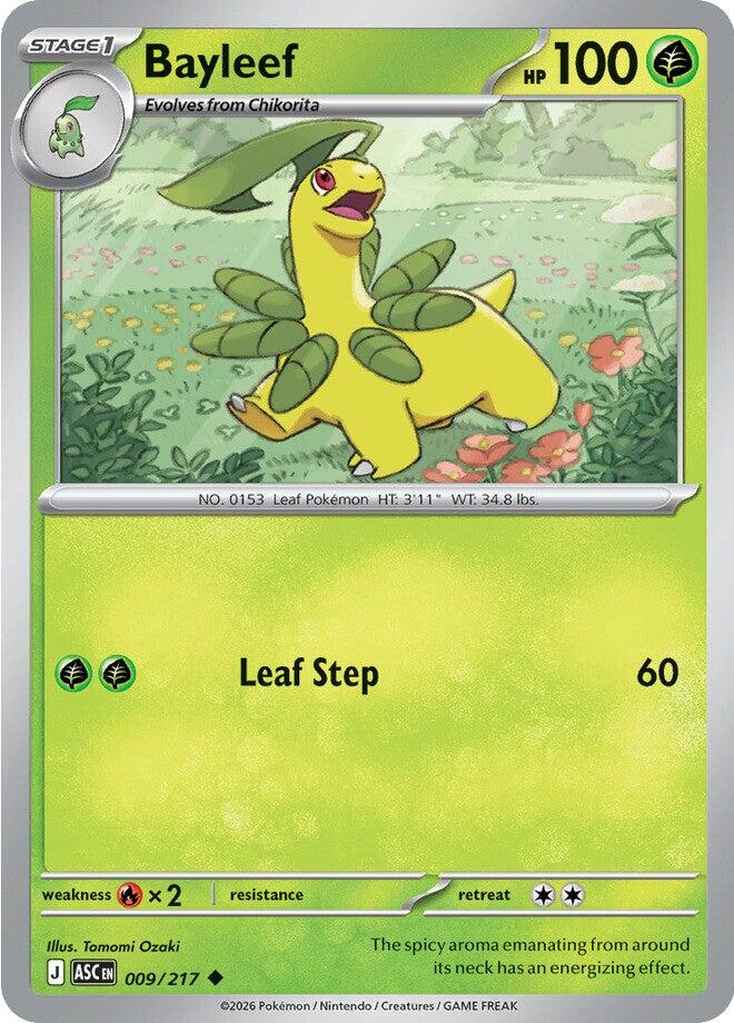 Bayleef (009/217) [Mega Evolution: Ascended Heroes] | Gear Gaming Fayetteville