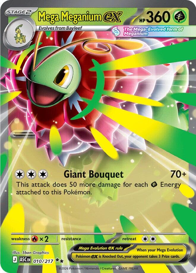 Mega Meganium ex (010/217) [Mega Evolution: Ascended Heroes] | Gear Gaming Fayetteville
