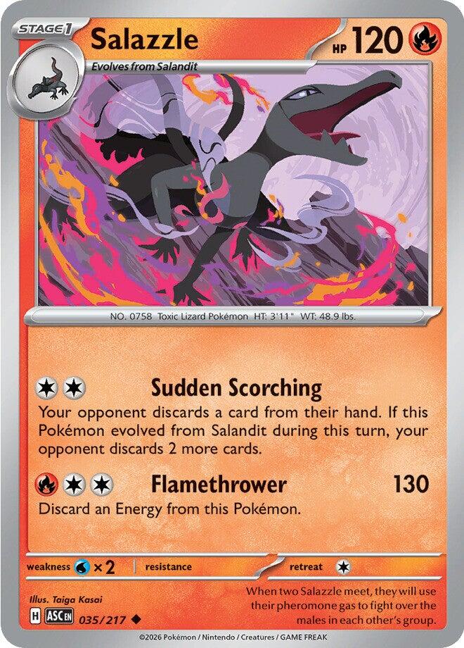 Salazzle (035/217) [Mega Evolution: Ascended Heroes] | Gear Gaming Fayetteville
