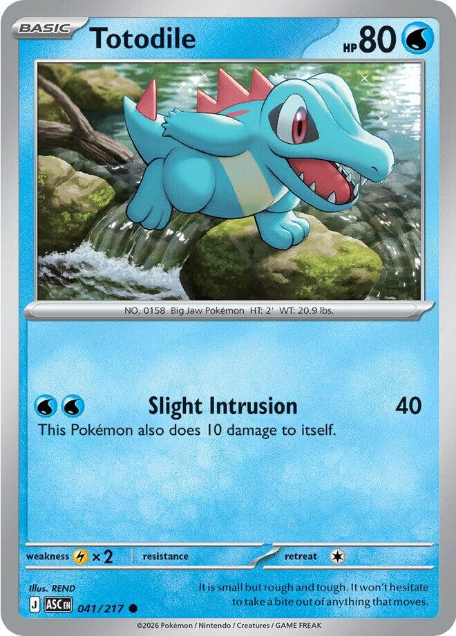 Totodile (041/217) [Mega Evolution: Ascended Heroes] | Gear Gaming Fayetteville