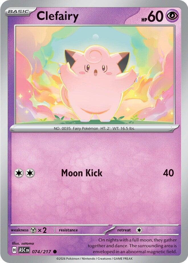 Clefairy (074/217) [Mega Evolution: Ascended Heroes] | Gear Gaming Fayetteville