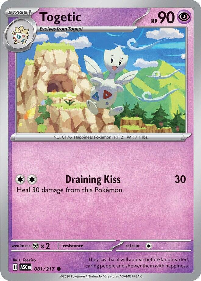 Togetic (081/217) [Mega Evolution: Ascended Heroes] | Gear Gaming Fayetteville