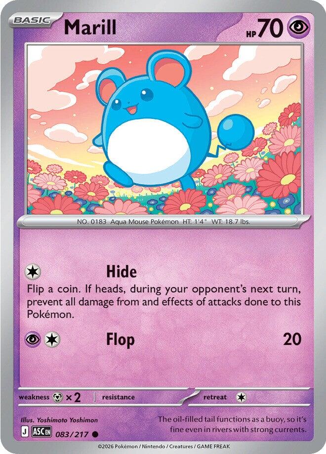 Marill (083/217) [Mega Evolution: Ascended Heroes] | Gear Gaming Fayetteville