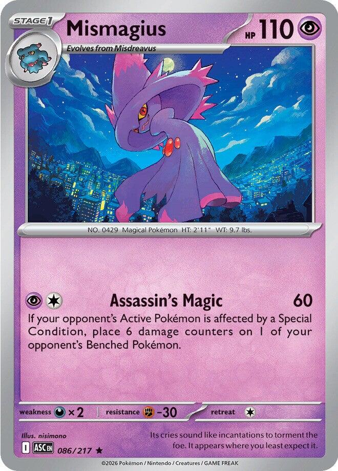 Mismagius (086/217) [Mega Evolution: Ascended Heroes] | Gear Gaming Fayetteville