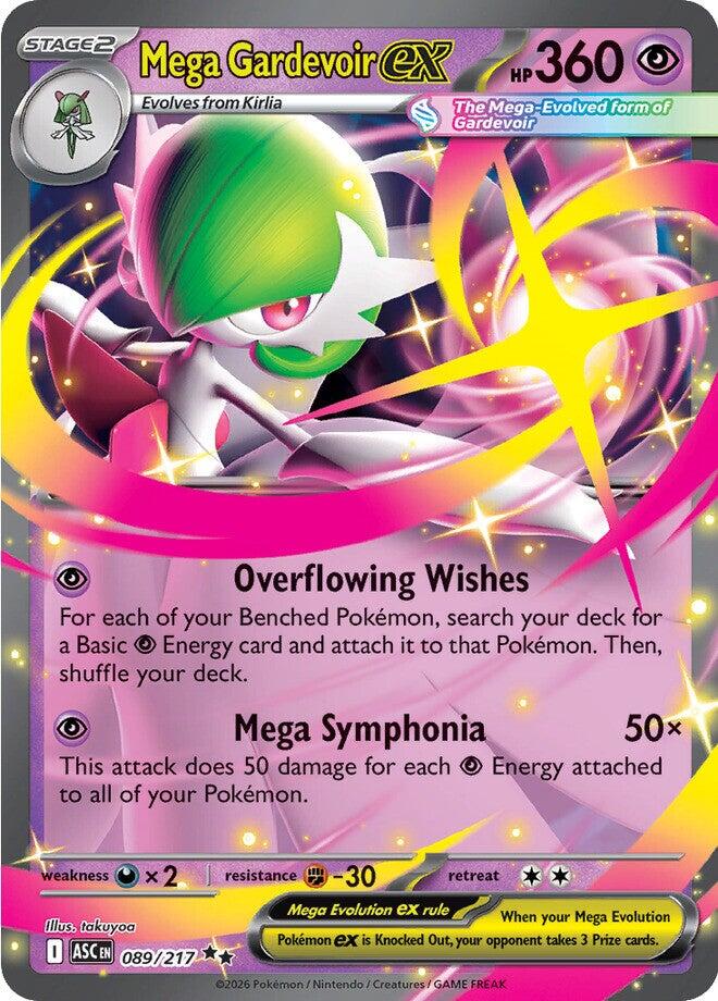 Mega Gardevoir ex (089/217) [Mega Evolution: Ascended Heroes] | Gear Gaming Fayetteville