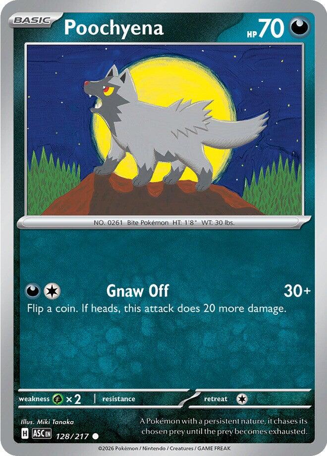 Poochyena (128/217) [Mega Evolution: Ascended Heroes] | Gear Gaming Fayetteville