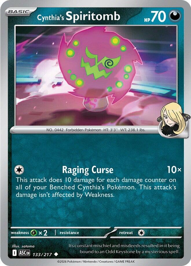 Cynthia's Spiritomb (133/217) [Mega Evolution: Ascended Heroes] | Gear Gaming Fayetteville