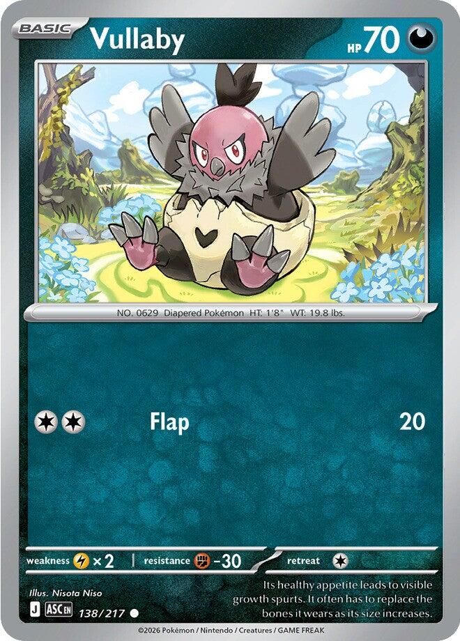 Vullaby (138/217) [Mega Evolution: Ascended Heroes] | Gear Gaming Fayetteville