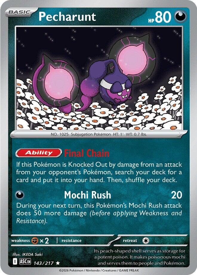 Pecharunt (143/217) [Mega Evolution: Ascended Heroes] | Gear Gaming Fayetteville