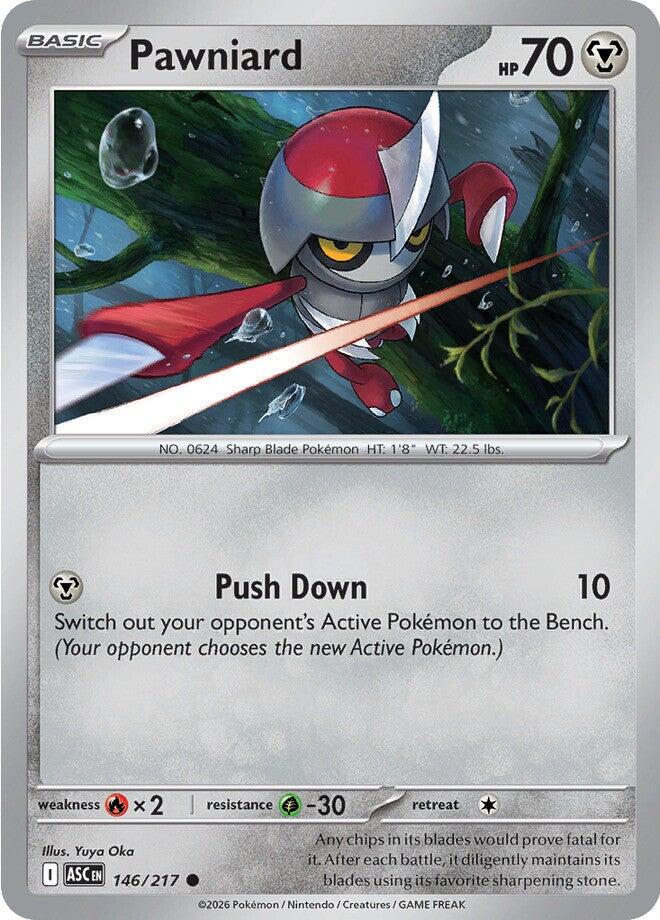 Pawniard (146/217) [Mega Evolution: Ascended Heroes] | Gear Gaming Fayetteville