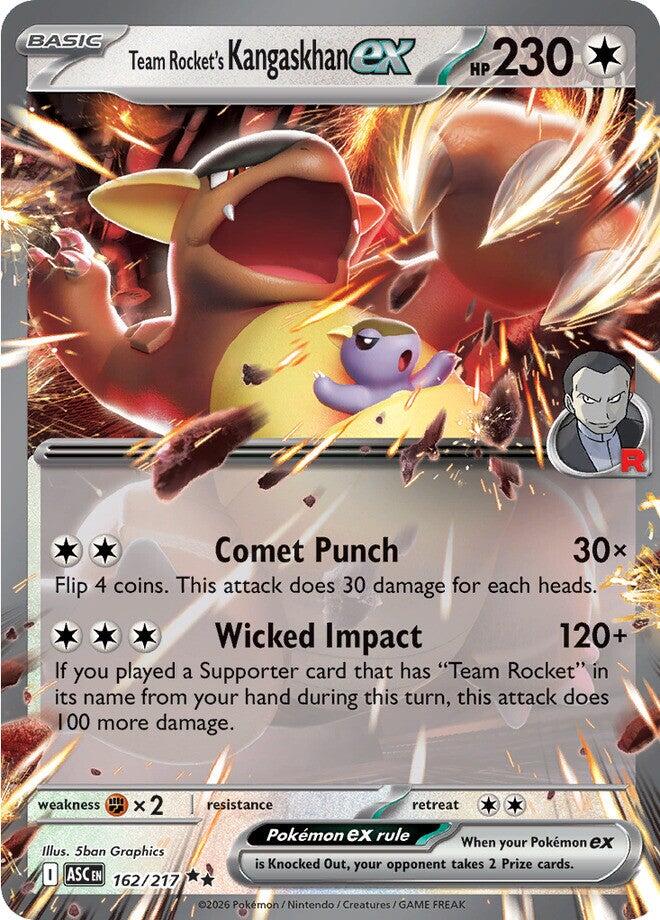 Team Rocket's Kangaskhan ex (162/217) [Mega Evolution: Ascended Heroes] | Gear Gaming Fayetteville