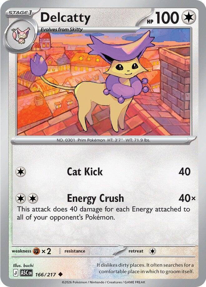 Delcatty (166/217) [Mega Evolution: Ascended Heroes] | Gear Gaming Fayetteville