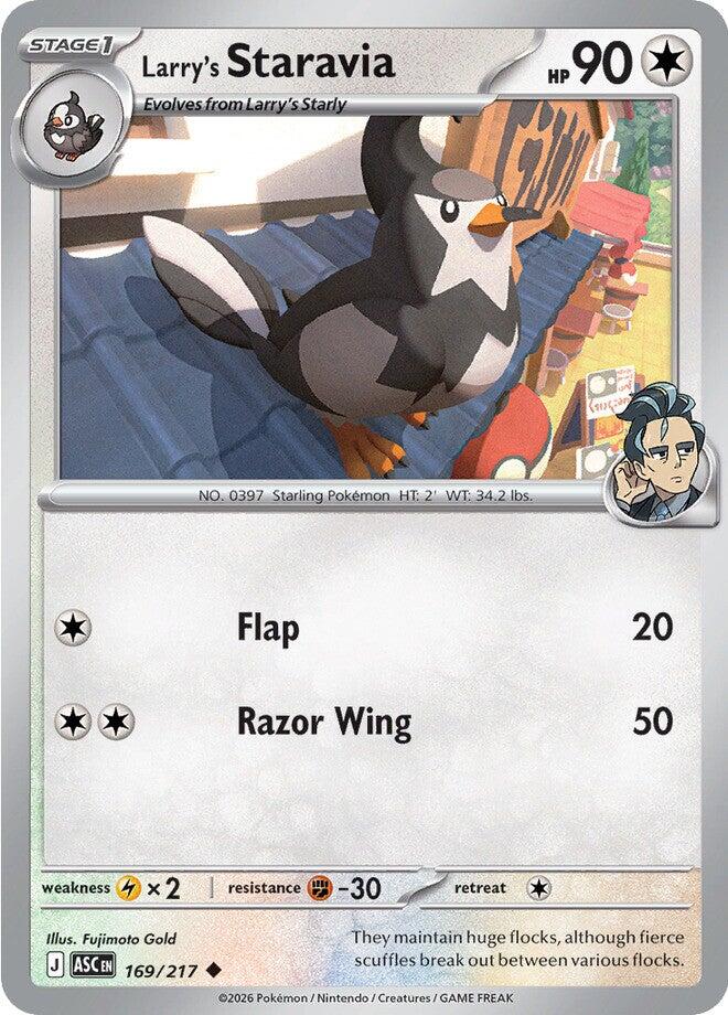 Larry's Staravia (169/217) [Mega Evolution: Ascended Heroes] | Gear Gaming Fayetteville